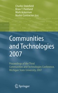 Cover: Communities and Technologies 2007 - Springer