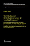 Cover: UN-Schutzzonen - Ein Schutzinstrument f&uuml;r verfolgte Personen? - Springer