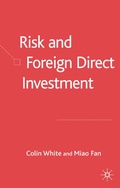 Cover: Risk and Foreign Direct Investment - Palgrave Macmillan