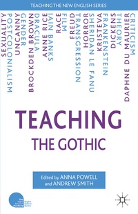 Enlarge image Cover: Teaching the Gothic - Palgrave Macmillan