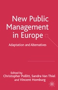 Cover: New Public Management in Europe - Palgrave Macmillan