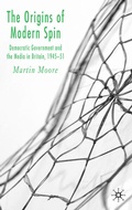 Cover: The Origins of Modern Spin - Palgrave Macmillan