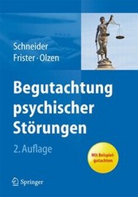 Abbildung von: Begutachtung psychischer Störungen - Springer