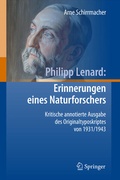 Cover: Philipp Lenard: Erinnerungen eines Naturforschers - Springer