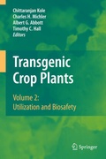 Cover: Transgenic Crop Plants - Springer