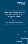 Cover: Alternative Perspectives on Economic Policies in the European Union - Palgrave Macmillan