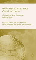 Cover: Global Restructuring, State, Capital and Labour - Palgrave Macmillan