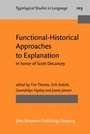 Cover: Functional-Historical Approaches to Explanation - John Benjamins Publishing Co