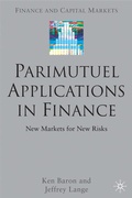 Cover: Parimutuel Applications In Finance - Palgrave Macmillan