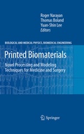Cover: Printed Biomaterials - Springer