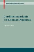 Cover: Cardinal Invariants on Boolean Algebras - Birkh&auml;user