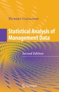 Cover: Statistical Analysis of Management Data - Springer