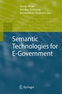 Cover: Semantic Technologies for E-Government - Springer