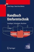 Cover: Handbuch Umformtechnik - Springer
