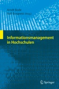 Cover: Informationsmanagement in Hochschulen - Springer