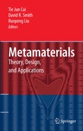 Cover: Metamaterials - Springer