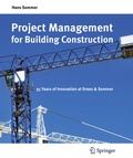 Cover: Project Management for Building Construction - Springer
