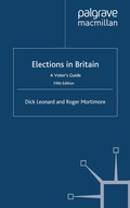 Cover: Elections in Britain - Palgrave Macmillan