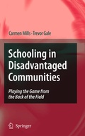 Cover: Schooling in Disadvantaged Communities - Springer