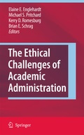 Cover: The Ethical Challenges of Academic Administration - Springer