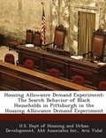 Cover: Housing Allowance Demand Experiment - Bibliogov