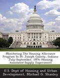 Cover: Monitoring the Housing Allowance Program in St. Joseph County, Indiana - Bibliogov