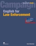 Cover: English for Law Enforcement Teacher's Book - Macmillan Education