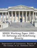 Cover: Sehsd Working Paper 2002-12 - BiblioBazaar, LLC