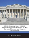 Cover: Sehsd Working Paper 2003-02 - BiblioBazaar, LLC