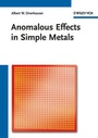 Cover: Anomalous Effects in Simple Metals - Wiley-VCH