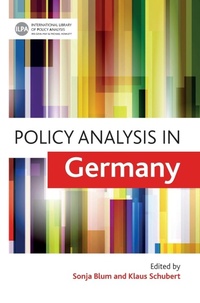 Enlarge image Cover: Policy Analysis in Germany - Policy Press