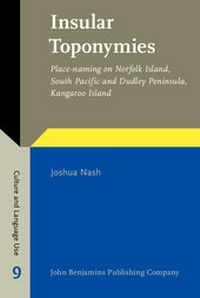 Abbildung von: Insular Toponymies - John Benjamins Publishing Co