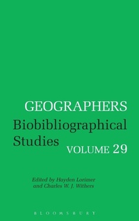 Enlarge image Cover: Geographers - Continuum Publishing Corporation