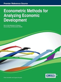 Enlarge image Cover: Econometric Methods for Analyzing Economic Development - Idea Group,U.S.