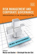 Cover: Risk Management and Corporate Governance - Edward Elgar Publishing