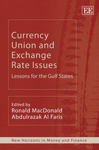 Enlarge image Cover: Currency Union and Exchange Rate Issues - Edward Elgar Publishing