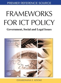 Enlarge image Cover: Frameworks for ICT Policy - Information Science Reference