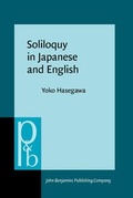 Cover: Soliloquy in Japanese and English - John Benjamins Publishing Co