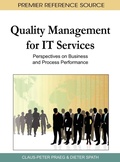 Cover: Quality Management for it Services - Information Science Reference