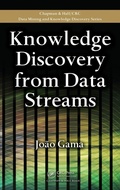 Cover: Knowledge Discovery from Data Streams - Chapman & Hall/CRC