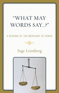 Cover: 'What May Words Say . . . ?' - Fairleigh Dickinson University Press