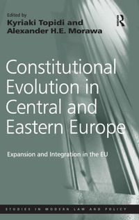 Enlarge image Cover: Constitutional Evolution in Central and Eastern Europe - Routledge