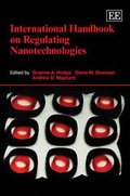 Cover: International Handbook on Regulating Nanotechnologies - Edward Elgar Publishing