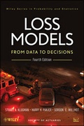 Cover: Loss Models: From Data to Decisions, 4e + Solutions Manual Set - Wiley