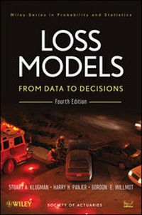 Enlarge image Cover: Loss Models: From Data to Decisions, 4e + Solutions Manual Set - Wiley