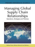 Cover: Managing Global Supply Chain Relationships - Information Science Reference
