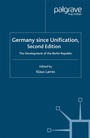 Cover: Germany since Unification - Palgrave Macmillan