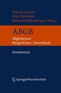 Cover: Kurzkommentar zum ABGB - Springer