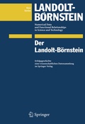 Cover: Der Landolt-B&ouml;rnstein - Springer