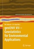 Cover: geoENV VII - Geostatistics for Environmental Applications - Springer